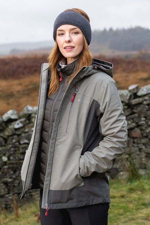 women's 3 in 1  waterproof jacket