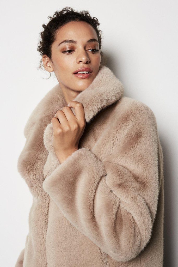 women's faux fur jacket