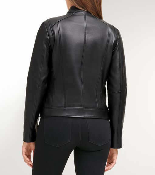 women's lambskin leather jacket