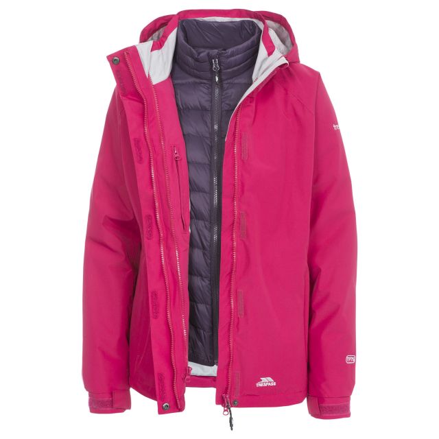 Women’s 3 in 1 waterproof jacket: Embrace All-Weather Comfort