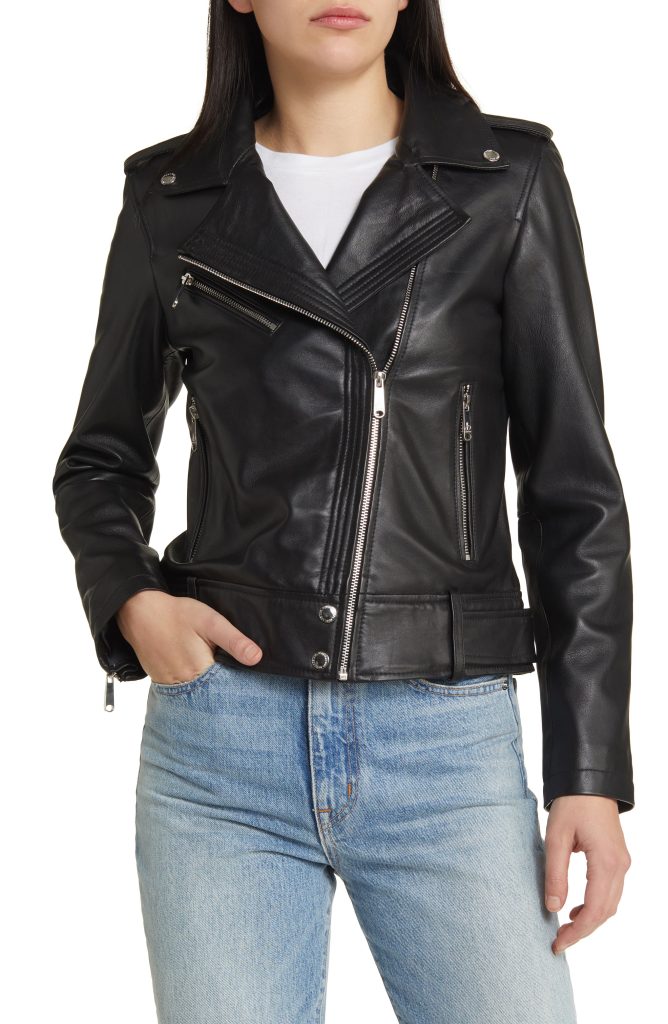 Womens leather coat: Stylish & Slim Fit Coat for Ladies