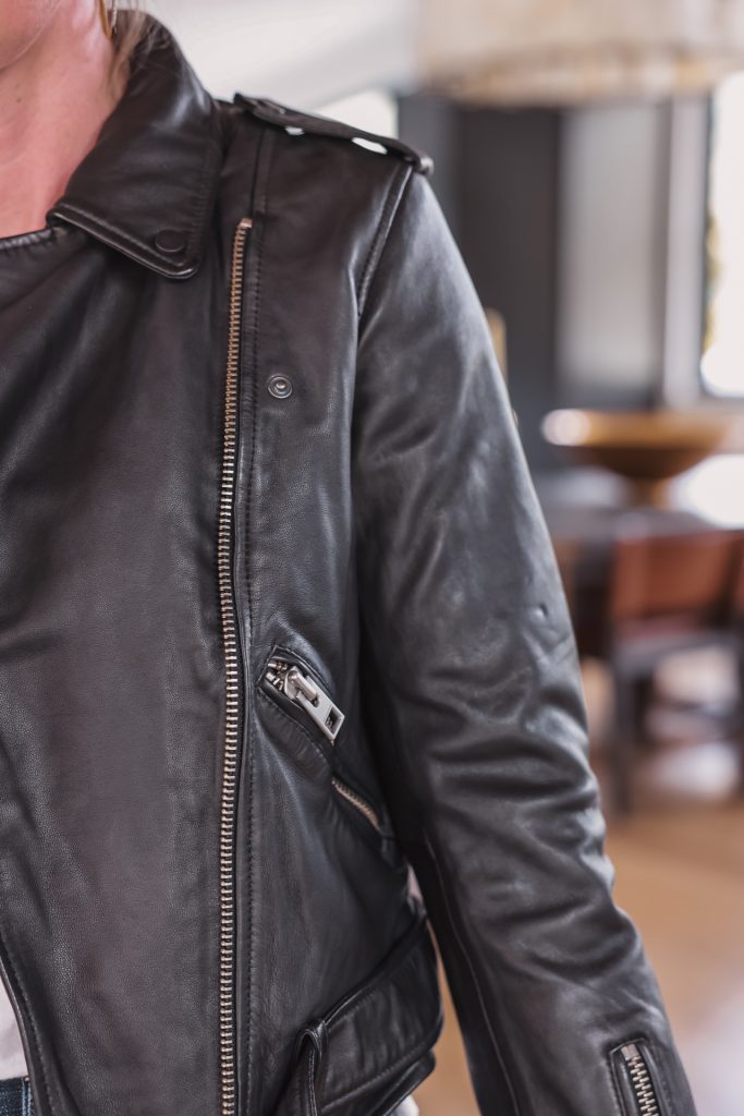 how should a women's leather jacket fit