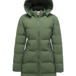 Waterproof puffer jacket women’s for Winter 2024