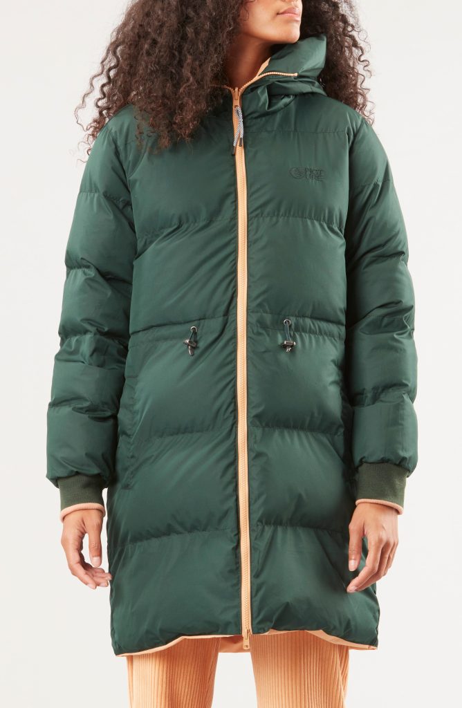 Waterproof puffer jacket women's