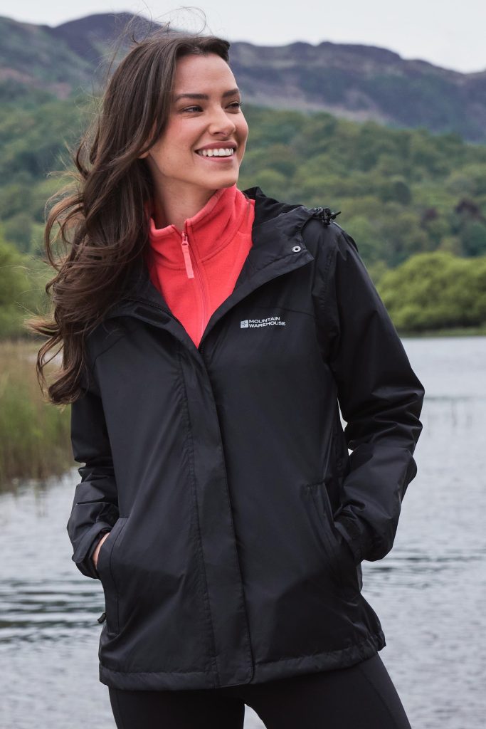 lightweight packable rain jacket women's 