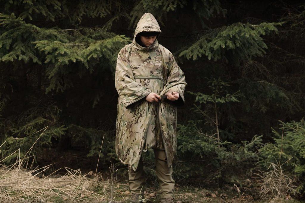 multicam poncho