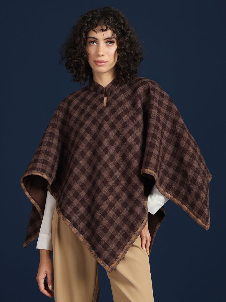 designer poncho