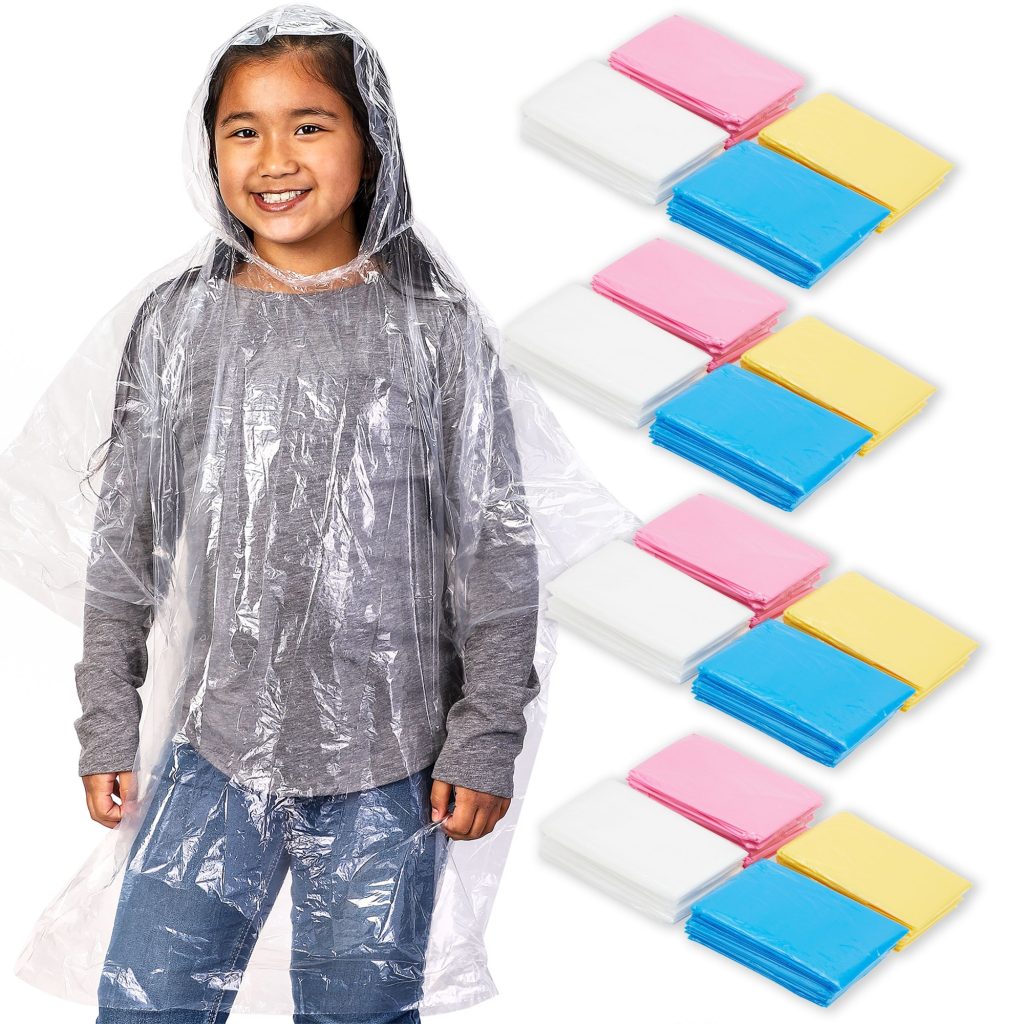 Kids rain poncho