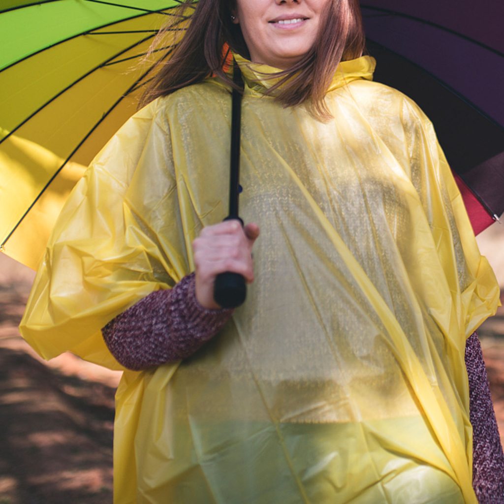 Kids rain poncho