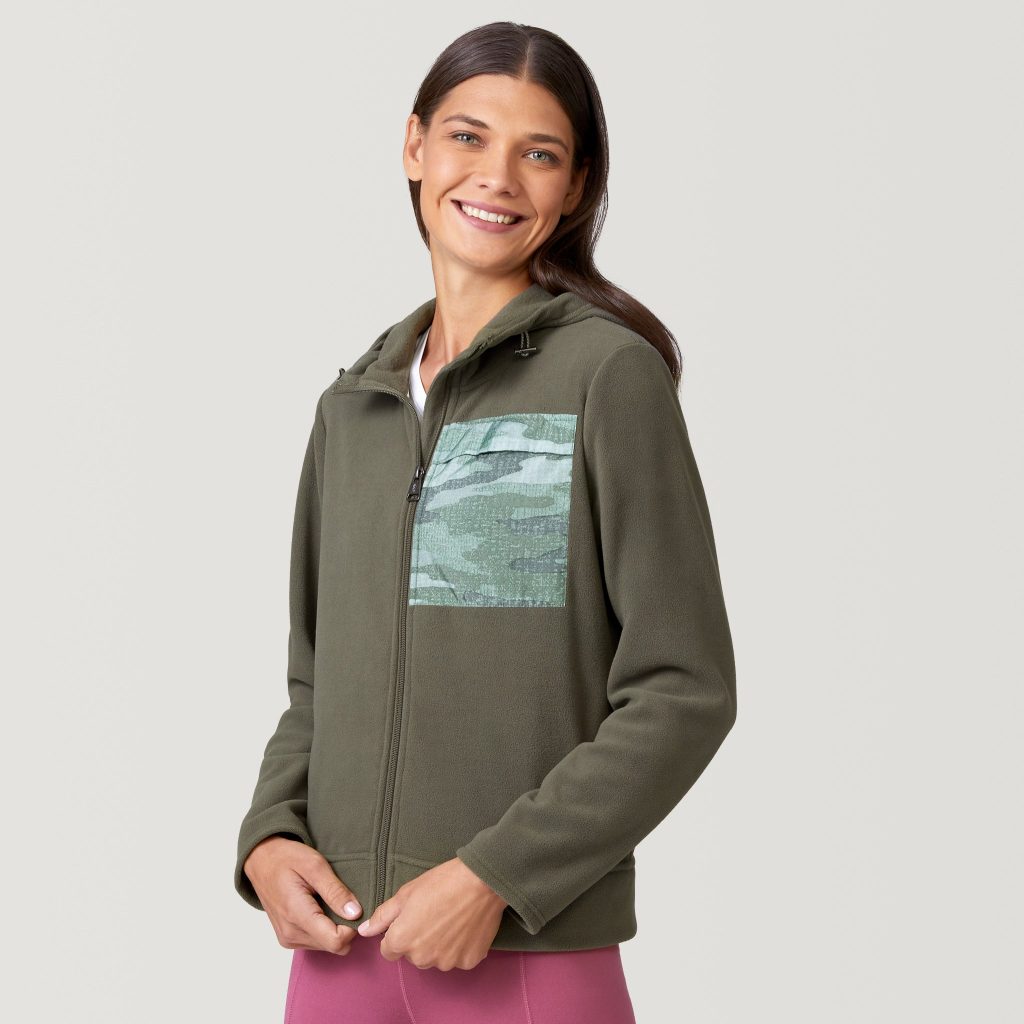 lightweight fleece jacket women's