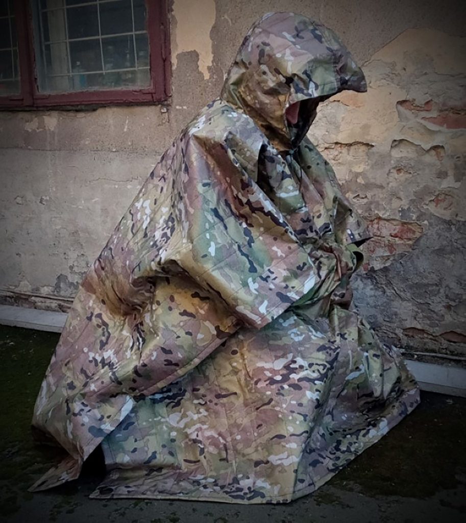 multicam poncho