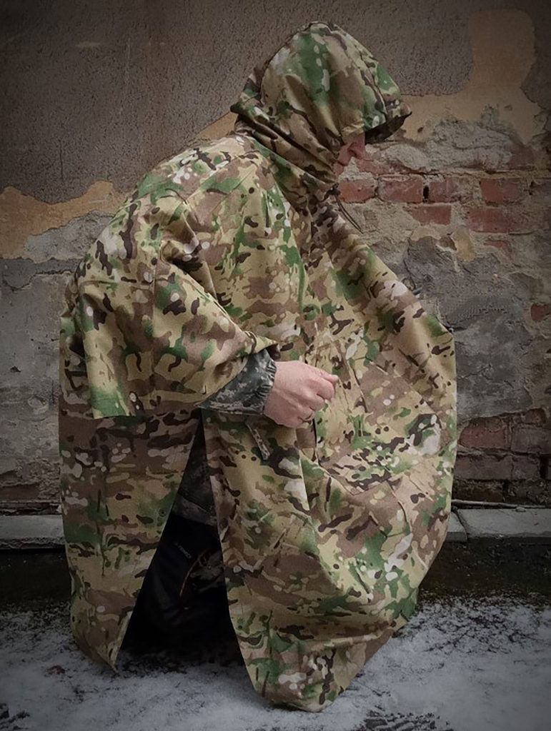 multicam poncho