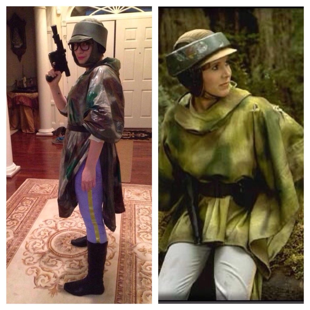 leia endor poncho