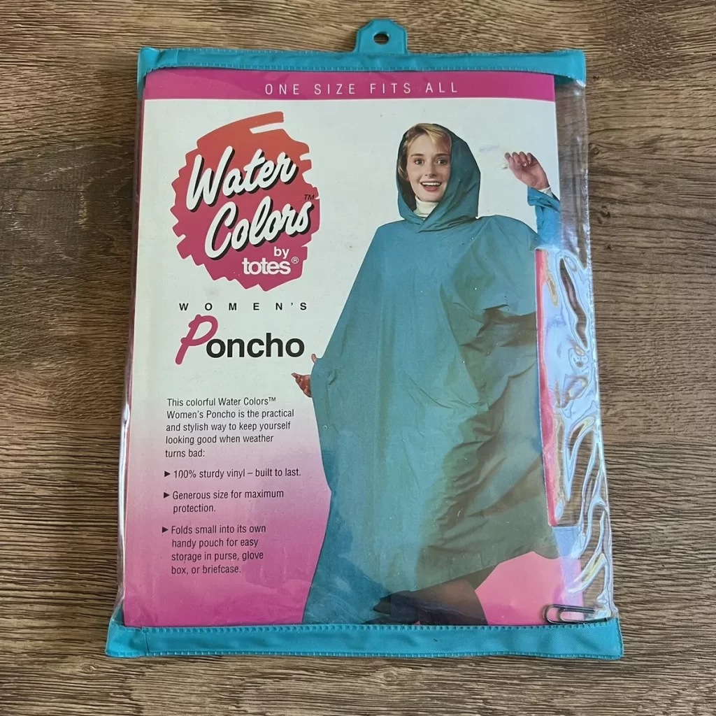 totes rain poncho