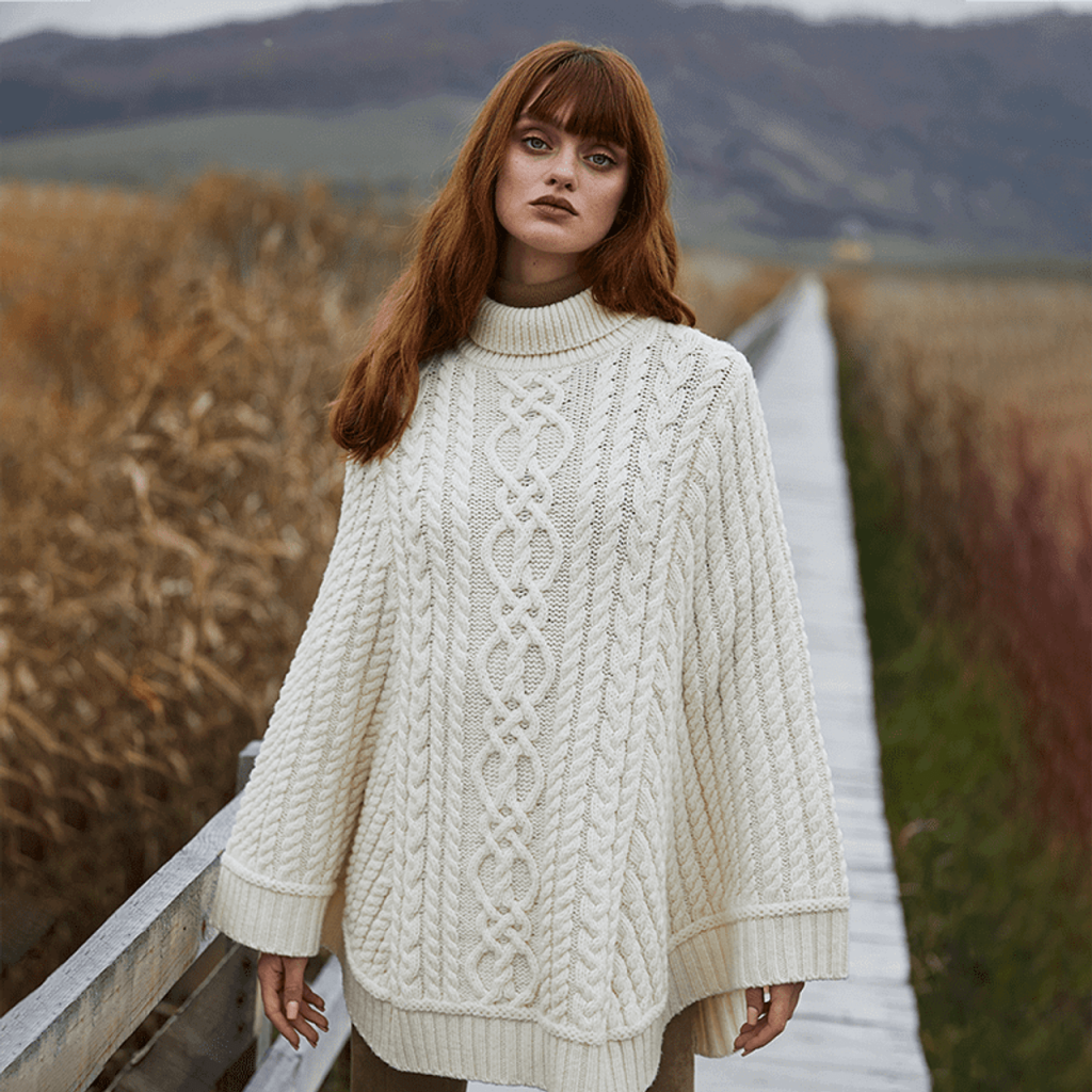 wool poncho womens