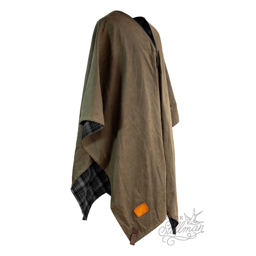 mens wool poncho