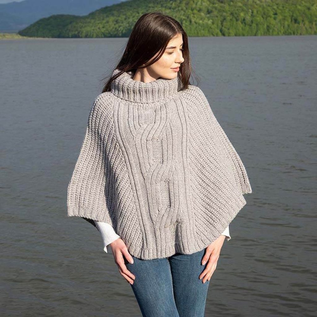 wool poncho womens