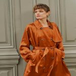 Orange trench coat: A Bold Fashion Statement for Spring