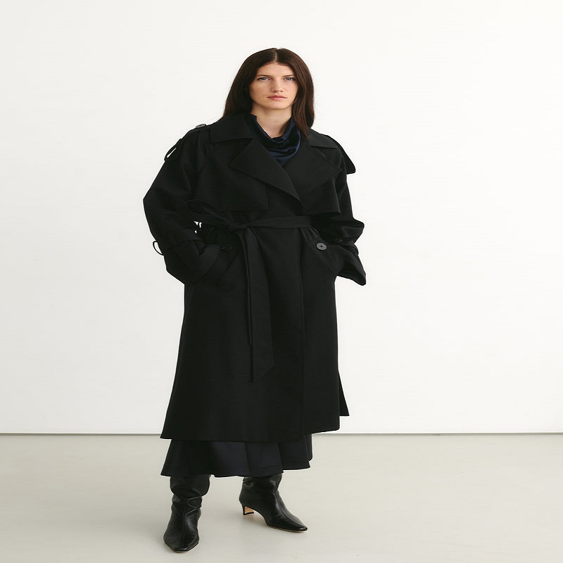 Styling Your Black Long Trench Coat in 2024