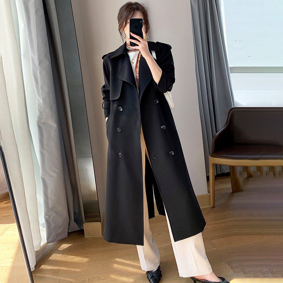 Versatile Black Trench Coats for Stylish Women