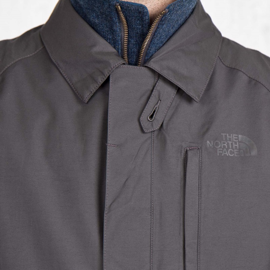 north face trench coat