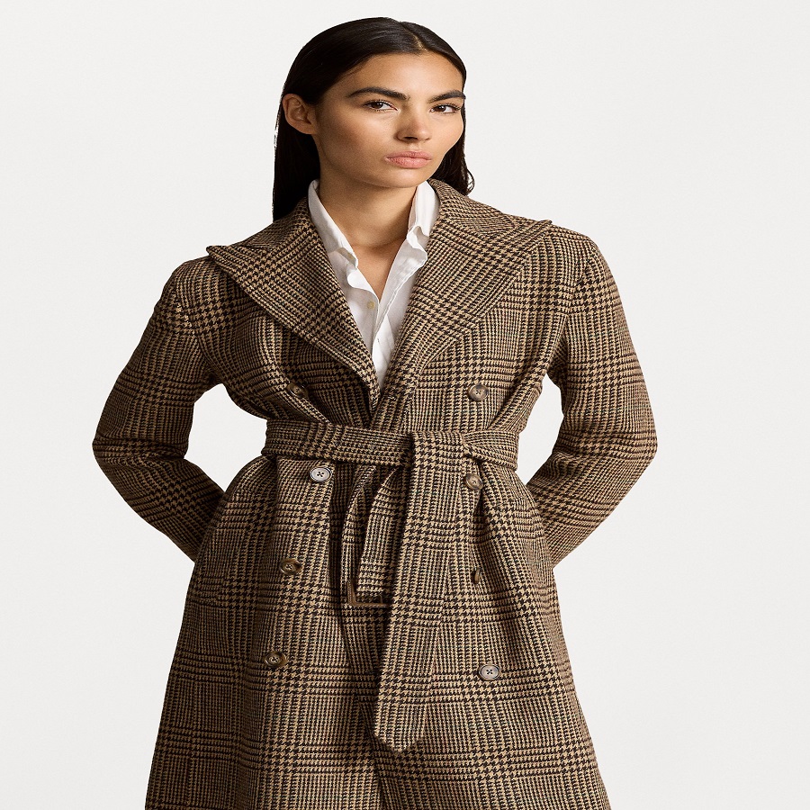 Trench coat wool