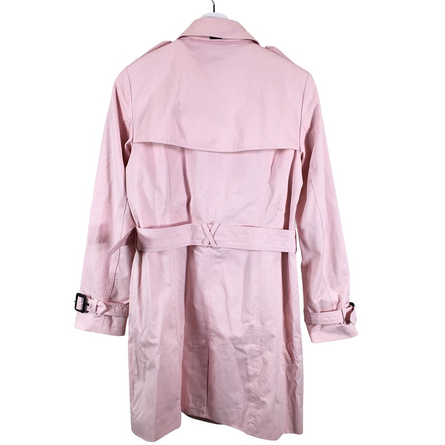 Light pink trench coat