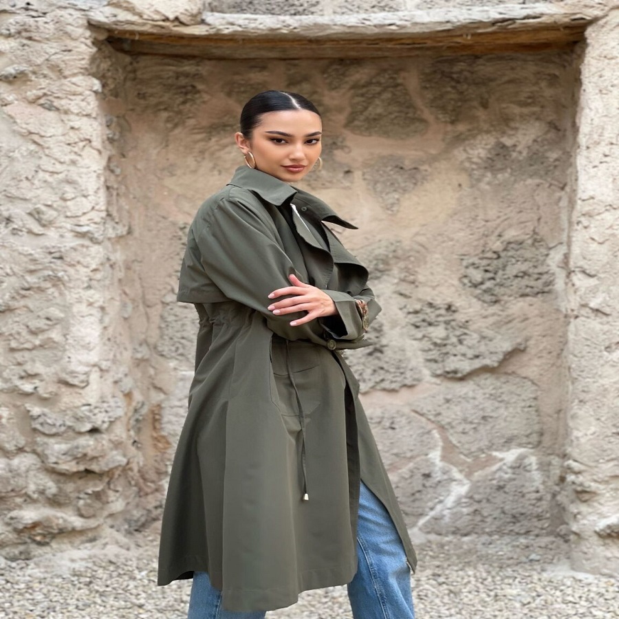 Camo trench coat: From Battlefield to Streetwear