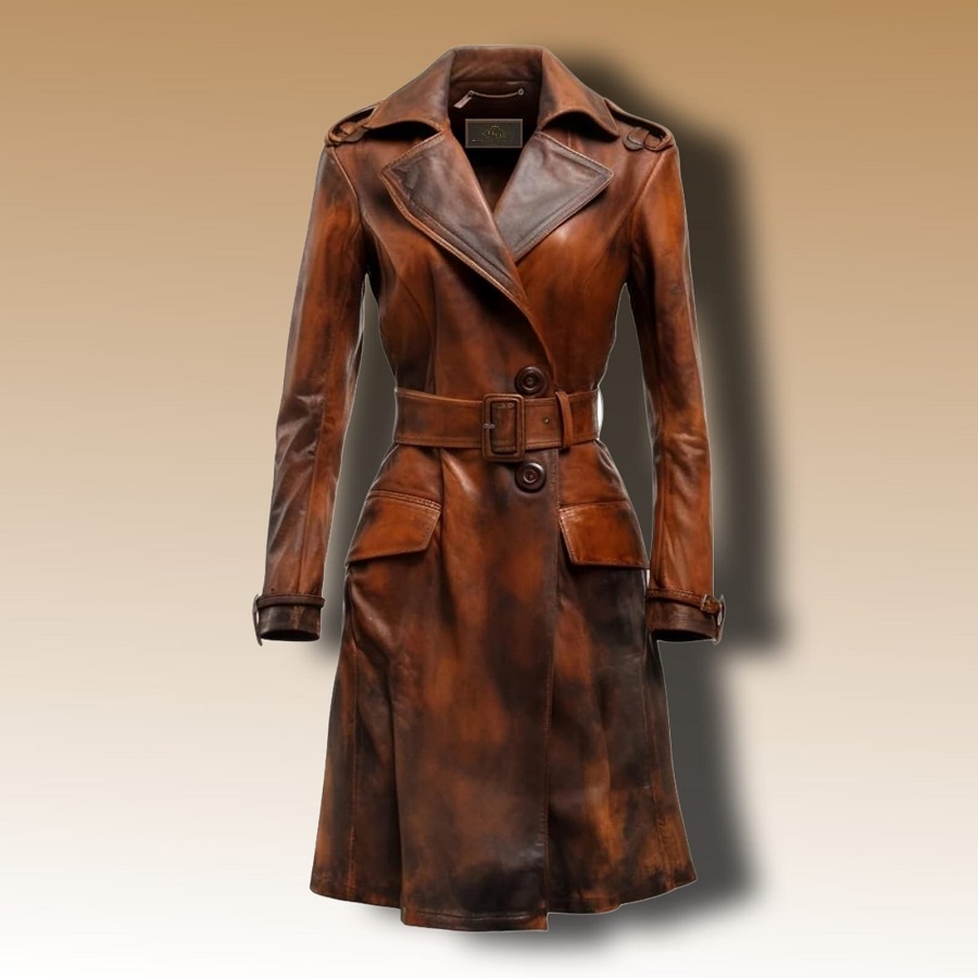 Custom trench coat