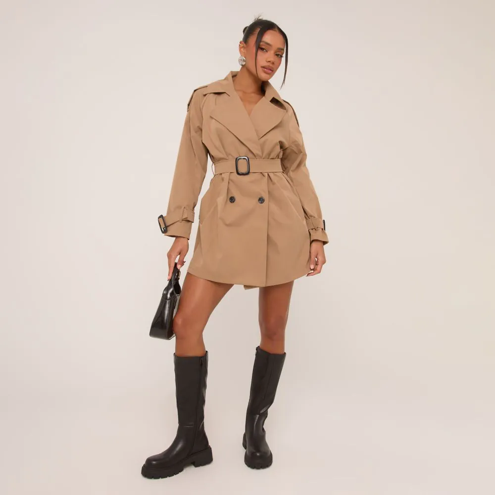 mid length trench coat