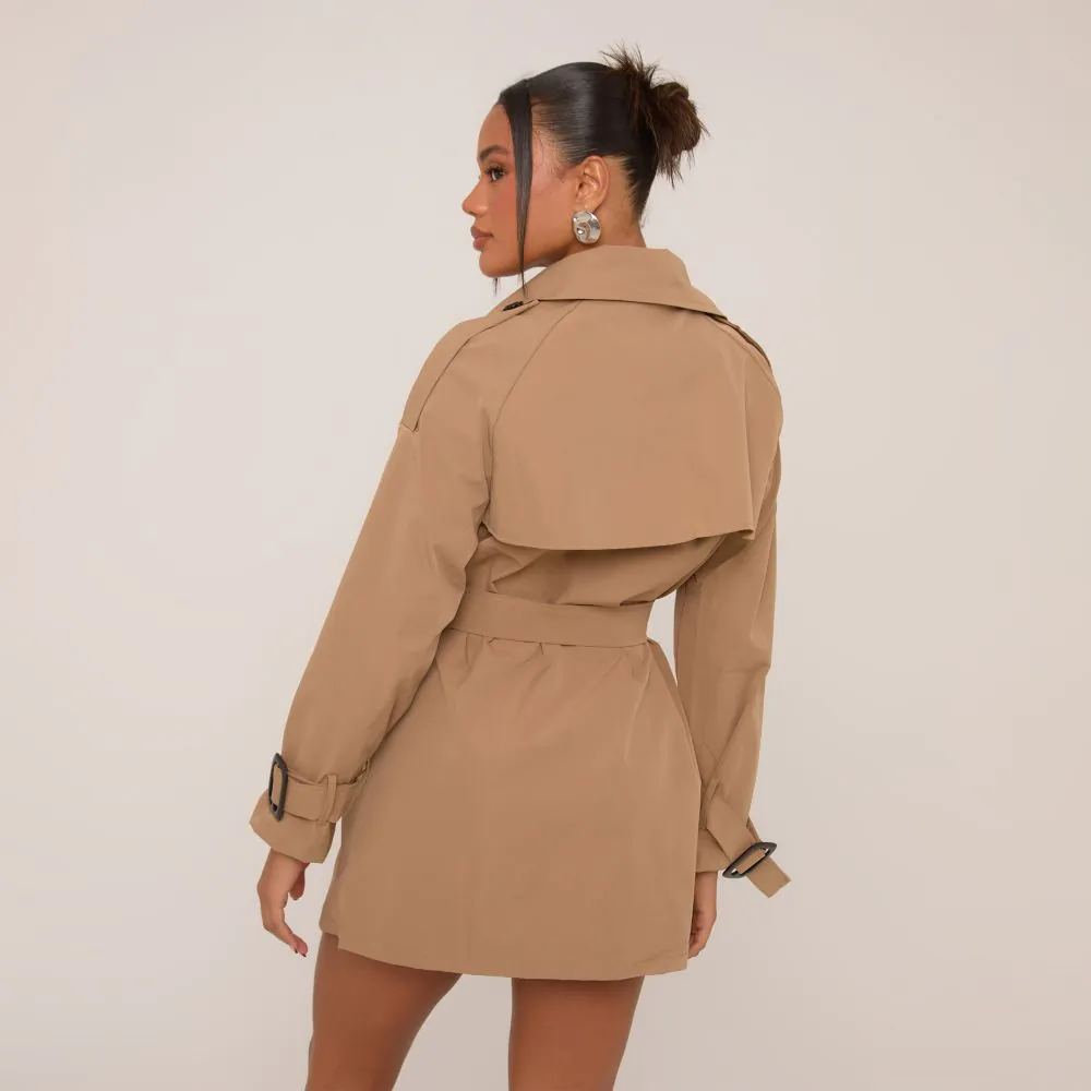 mid length trench coat