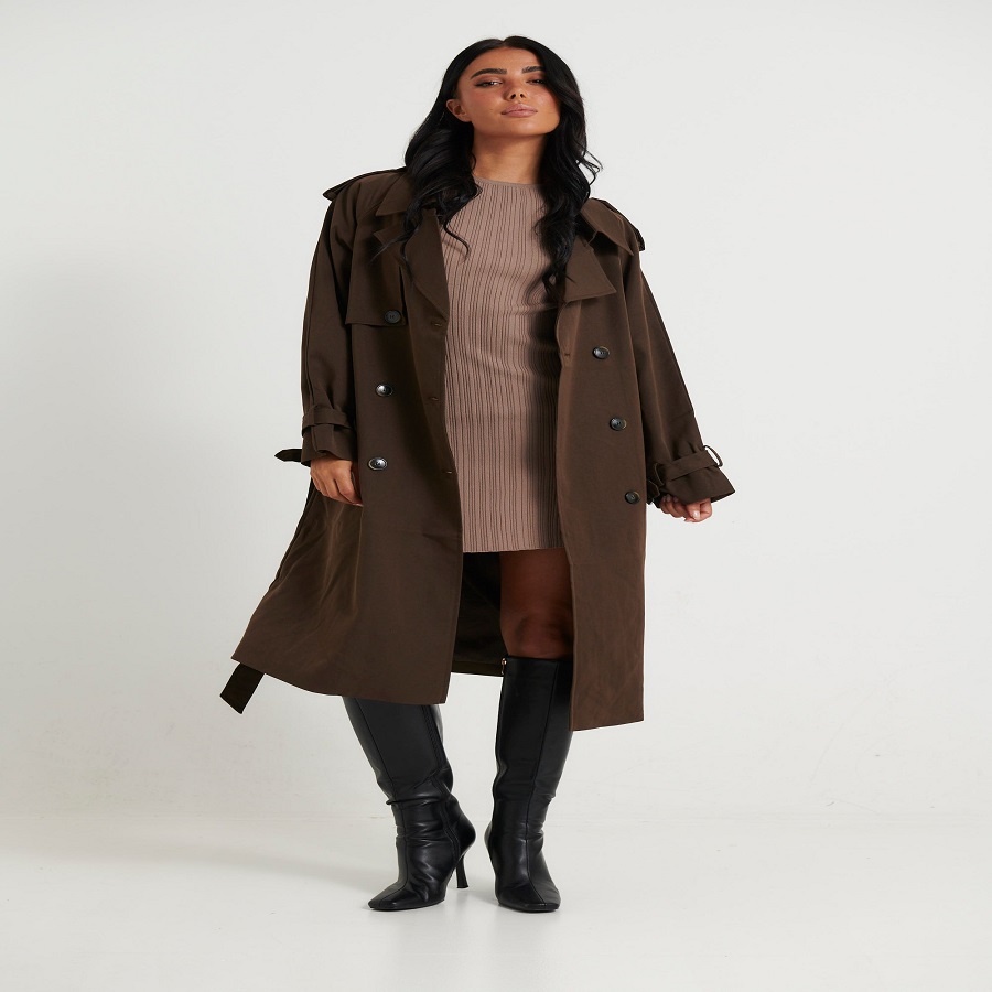 Trench coat brown