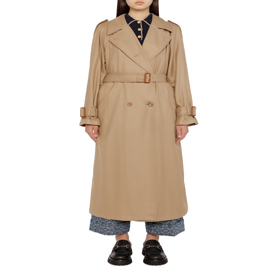 cashmere trench coat