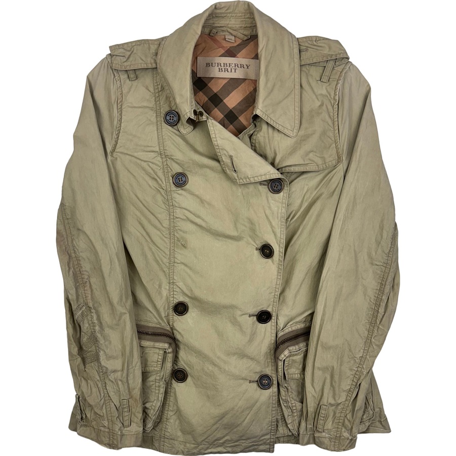 burberry brit trench coat