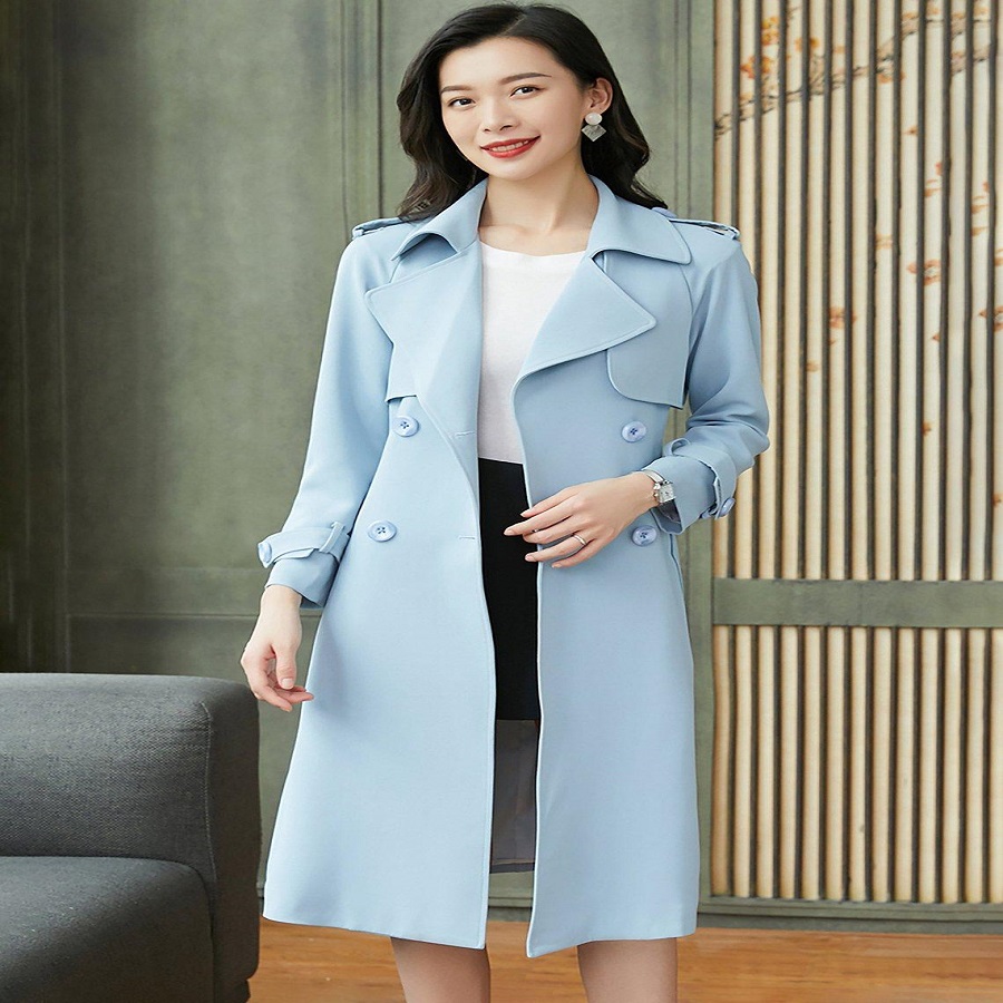 Styling Your Light Blue Trench Coat: Seasonal Tips