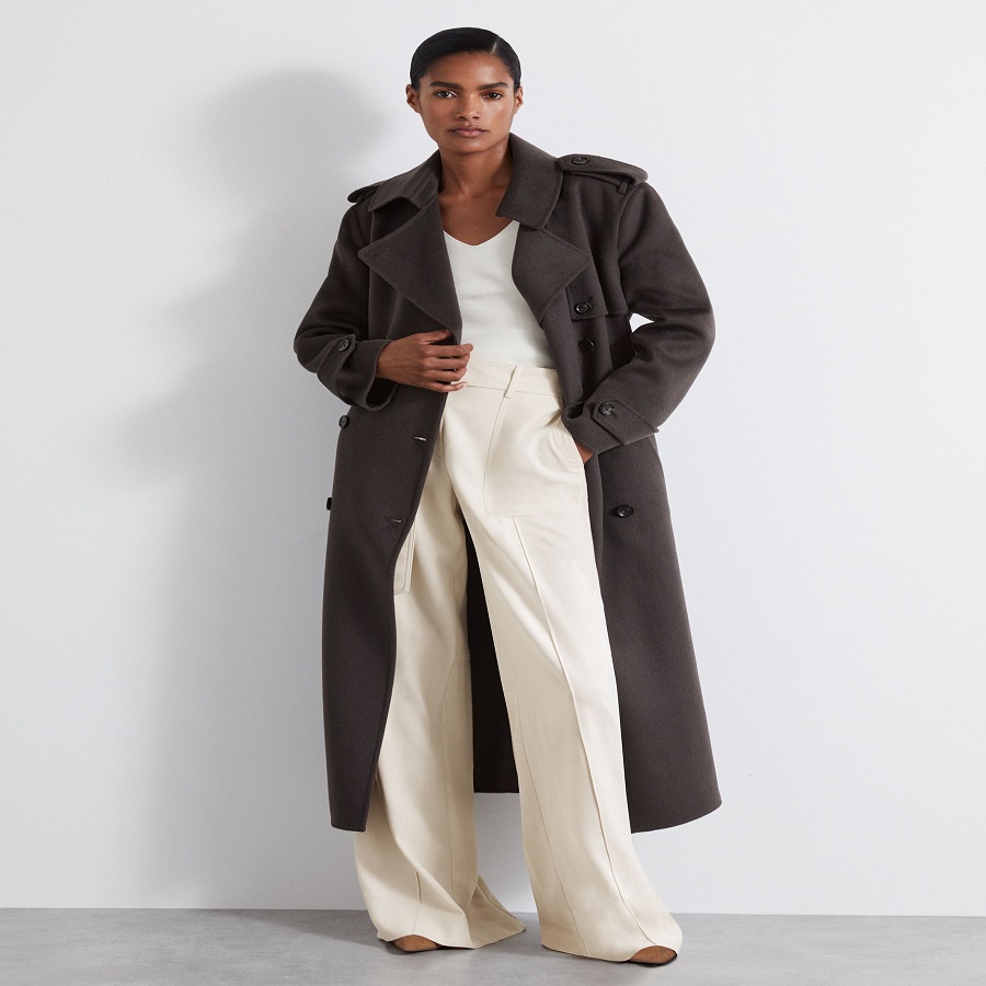 cashmere trench coat