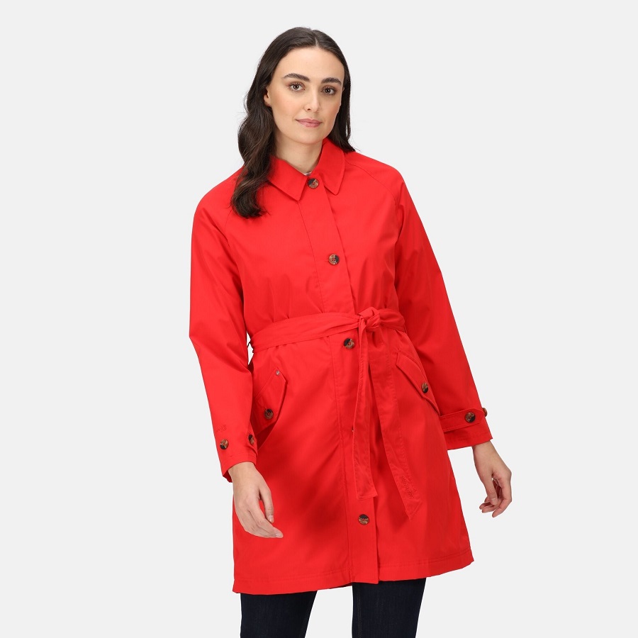 women’s waterproof trench coat