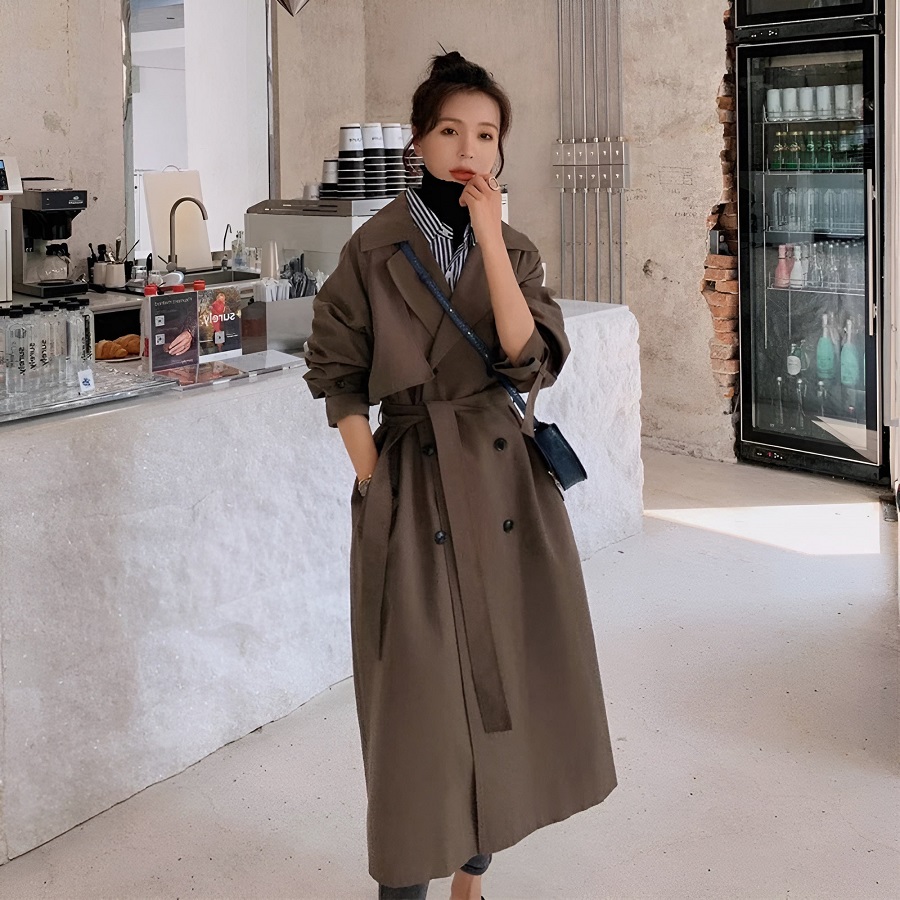 women’s waterproof trench coat