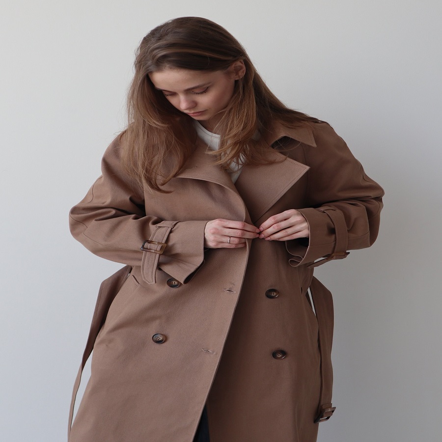 Trench coat brown