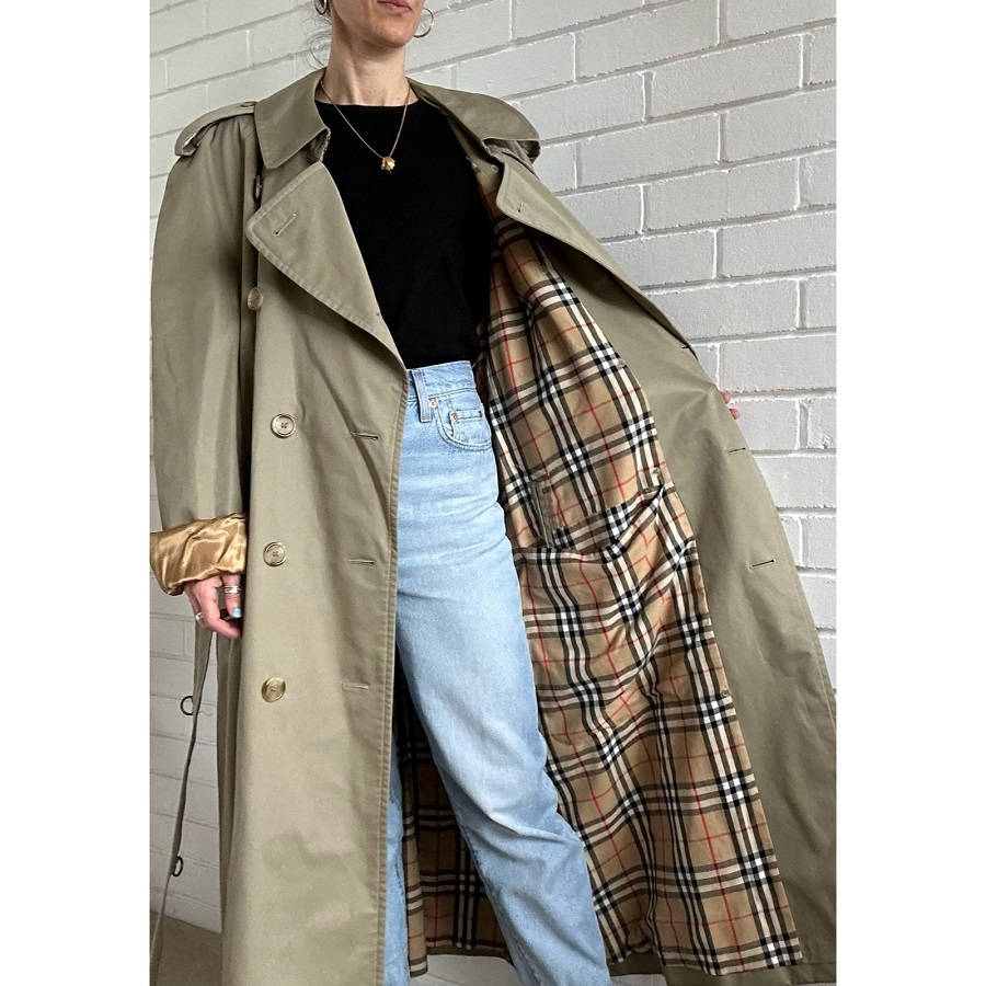 Women burberry trench coat