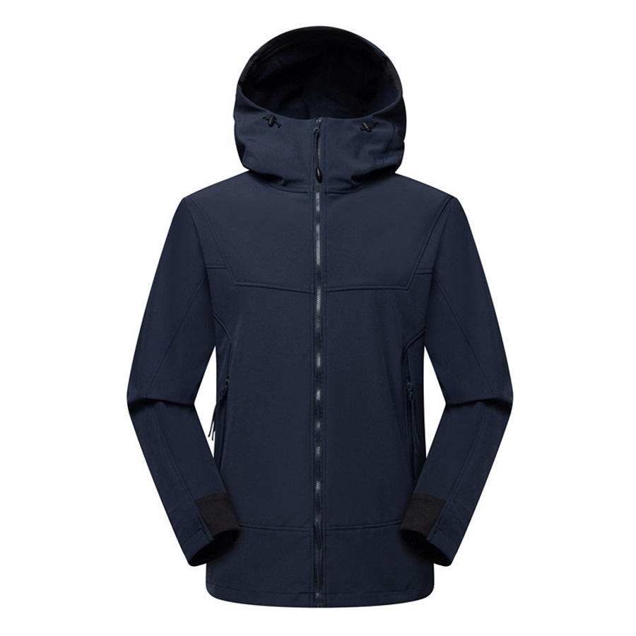 women's chic hooded waterproof jacket