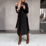 women's wool trench coat