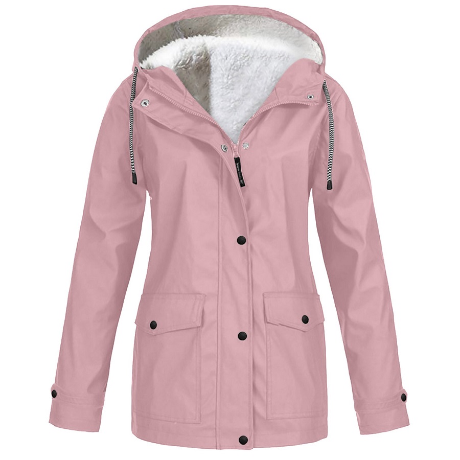 embrace the rain and shine in a fashionable hooded waterproof jacket that truly has it all.