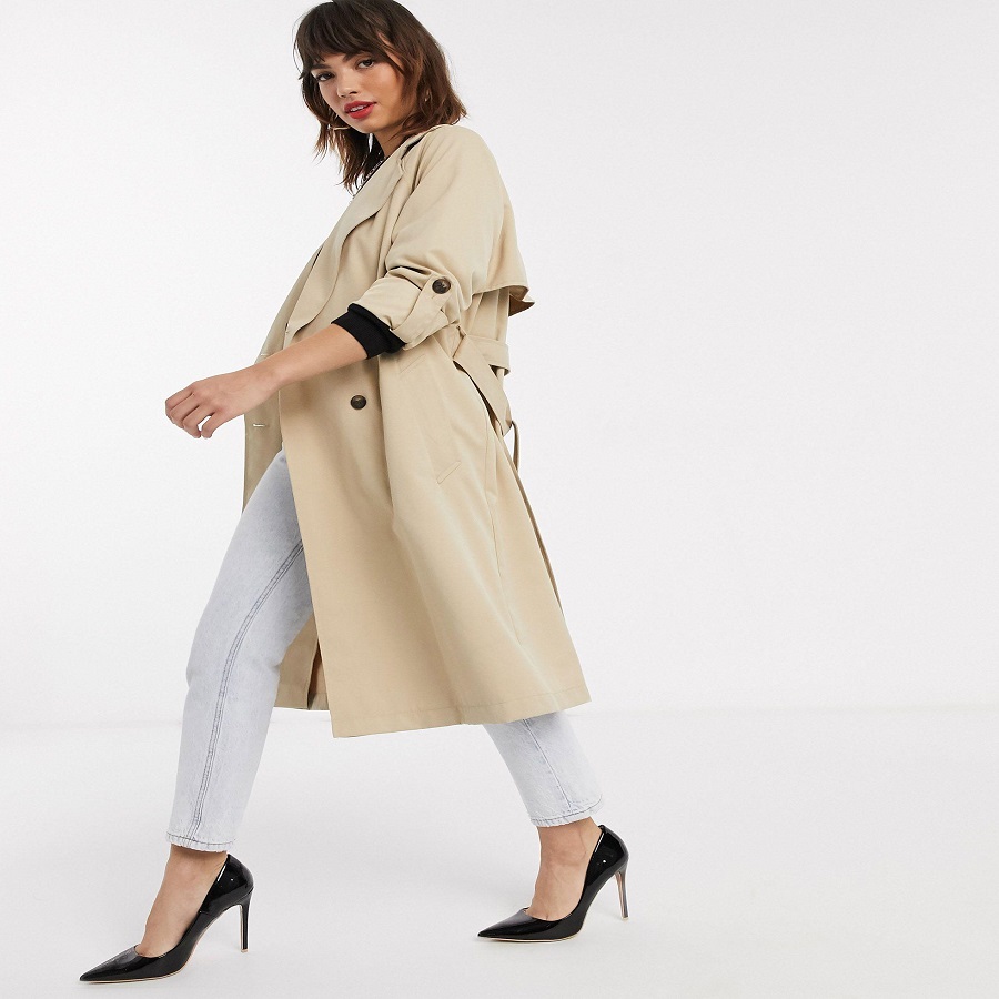 Flowy Trench Coat: Embrace Effortless Elegance