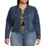 Plus Size Denim Jacket