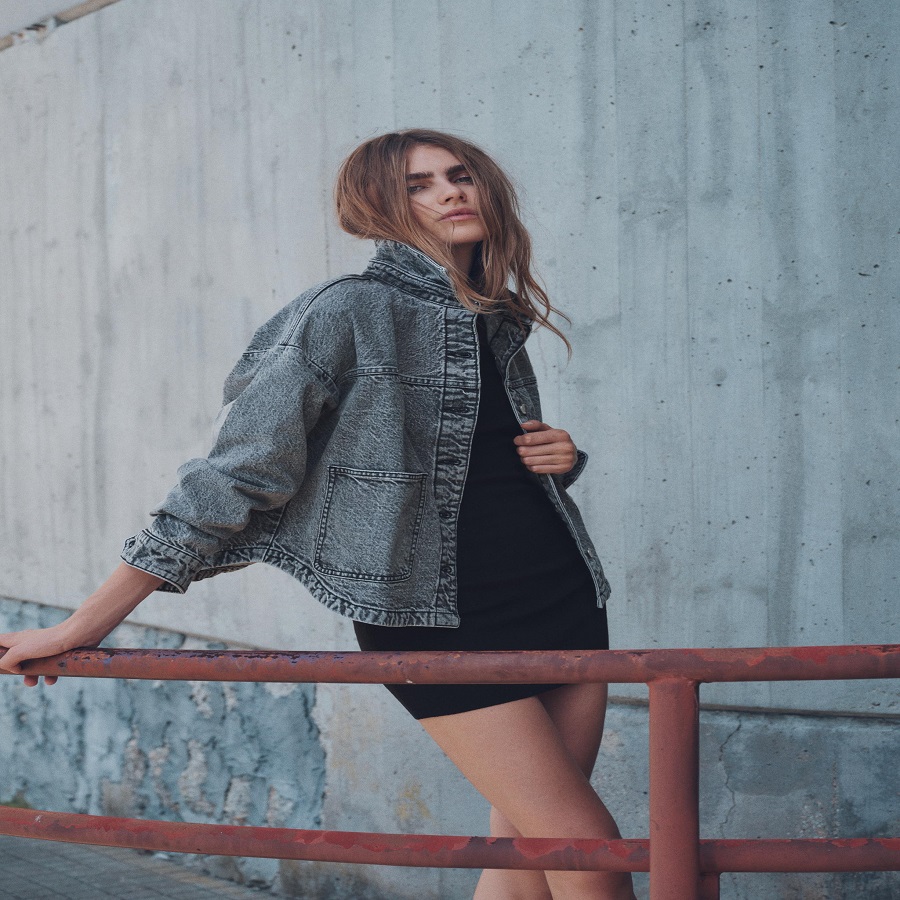 Women's Oversized Denim Jacket