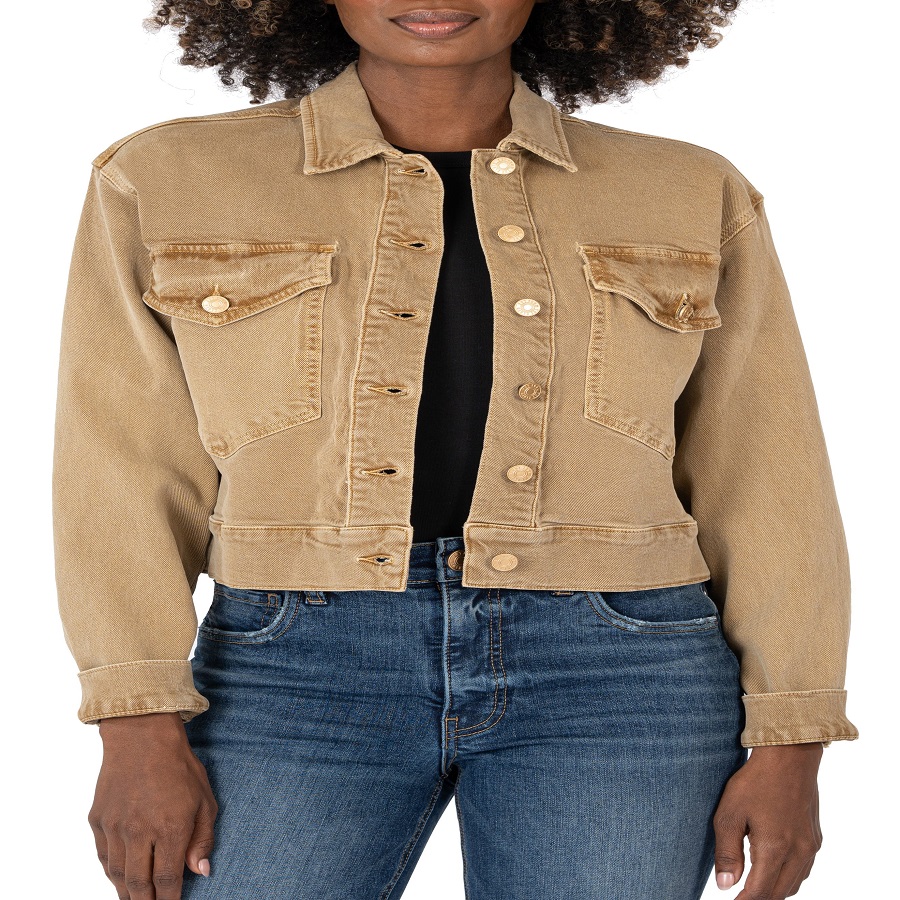 Brown Denim Jacket