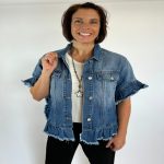 Short Sleeve Denim Jacket