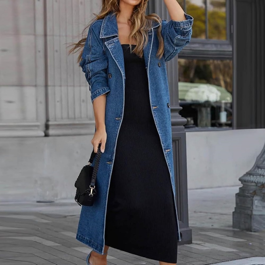 Long Denim Jacket