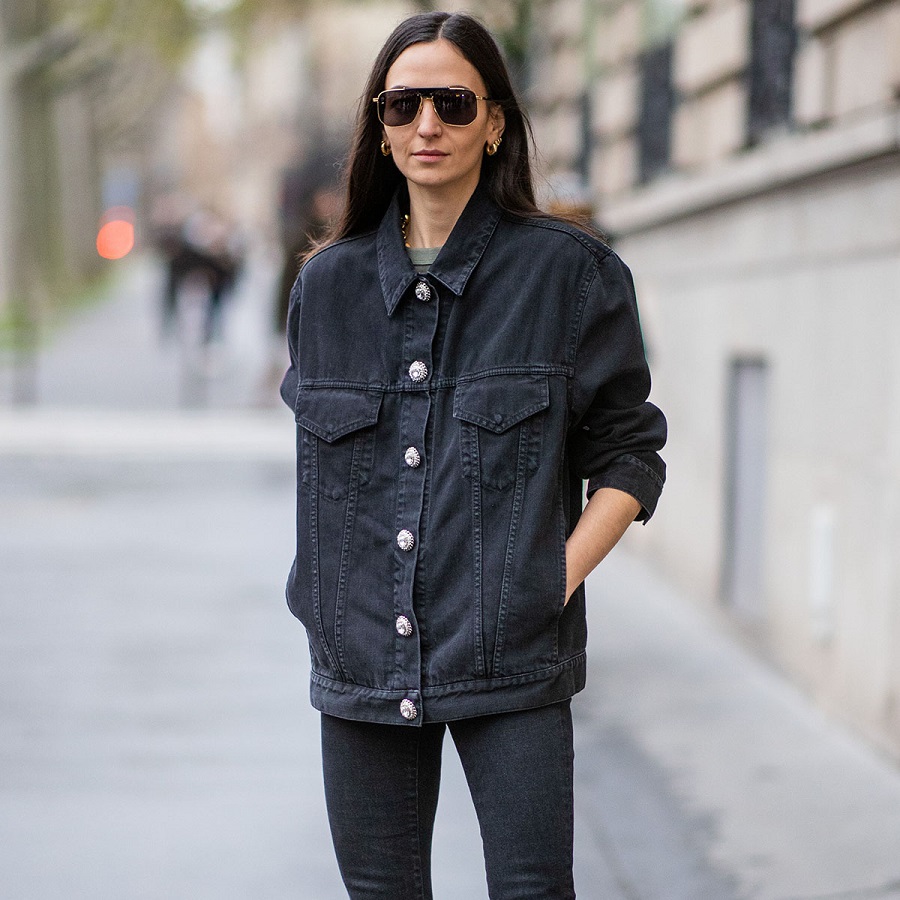 Black Denim Jacket